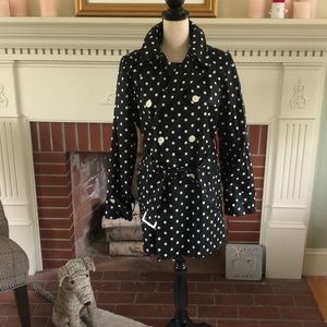 Polka dot raincoat